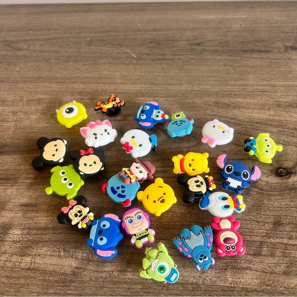 24 Piece Baby Disney Pooh Monster Shoe Charms SKU#J24122